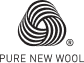 Pure new wool logo